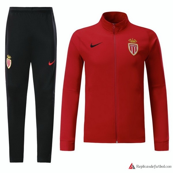 Chandal AS Monaco Niño 2017-2018 Rojo